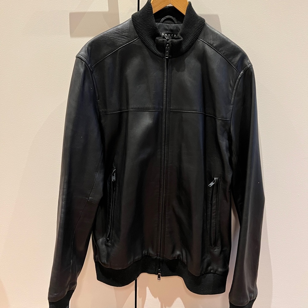 Theory Men’s Leather Jacket